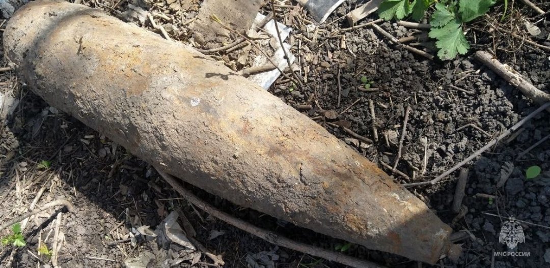В селе Стрелецкое Белгородского района обнаружен взрывоопасный предмет